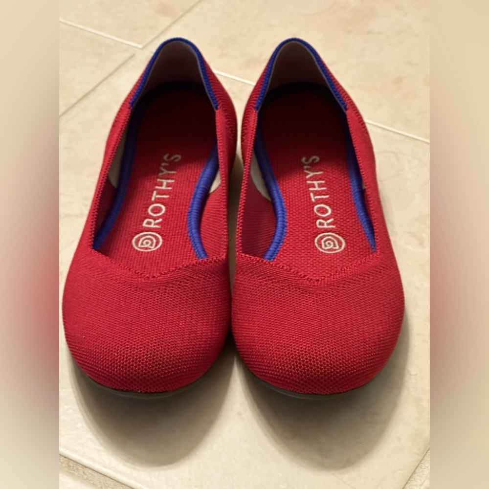Rothy’s Red Flats 7.5